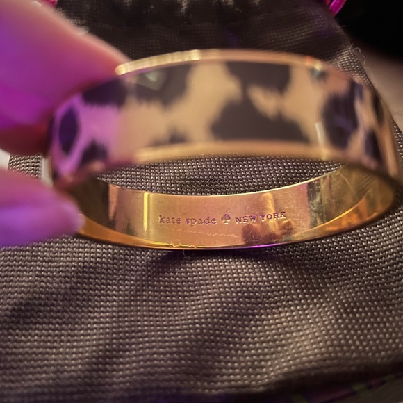 Kate Spade Leopard Bangle Bracelet - Picture 3 of 3